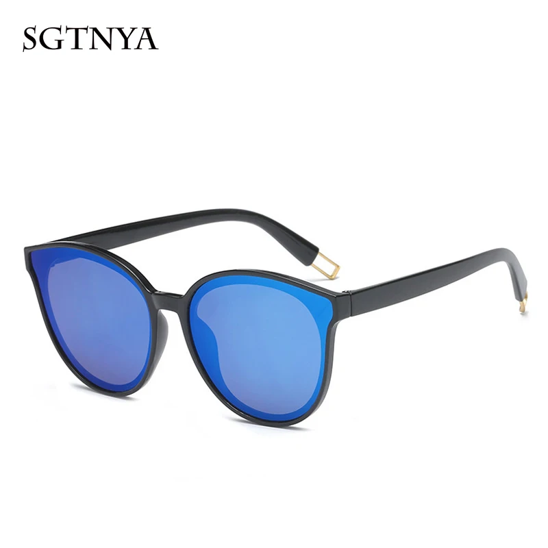 SGTNYA new cat eye sunglasses retro bright brand designer trend glasses UV400 | Аксессуары для одежды
