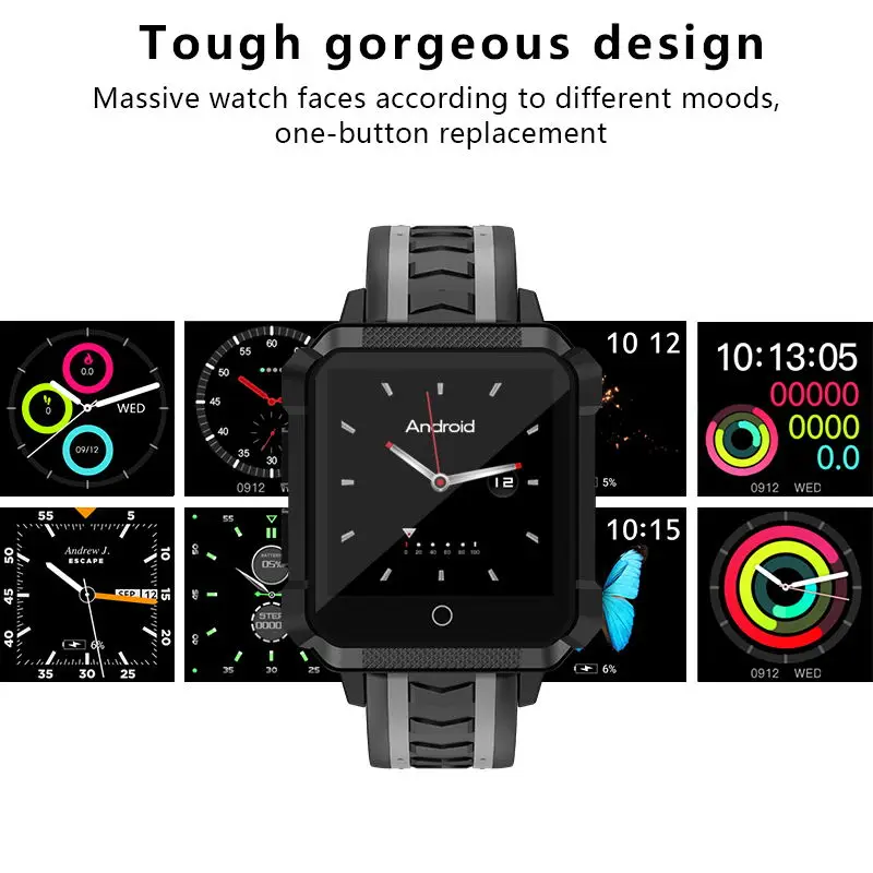 Смарт-часы FocusSmart H7 для мужчин, водонепроницаемые, gps, умные часы, Android, умные часы, 4G, умные часы, водонепроницаемые, напоминания о звонках, Ip68