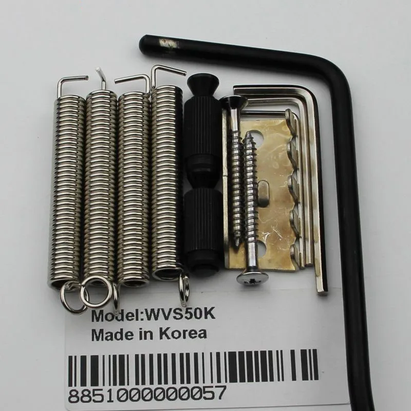 Мост Wilkinson WVS50K Guita Tremolo с подходящими Сатиновыми седлами черного, золотого или хромового цвета