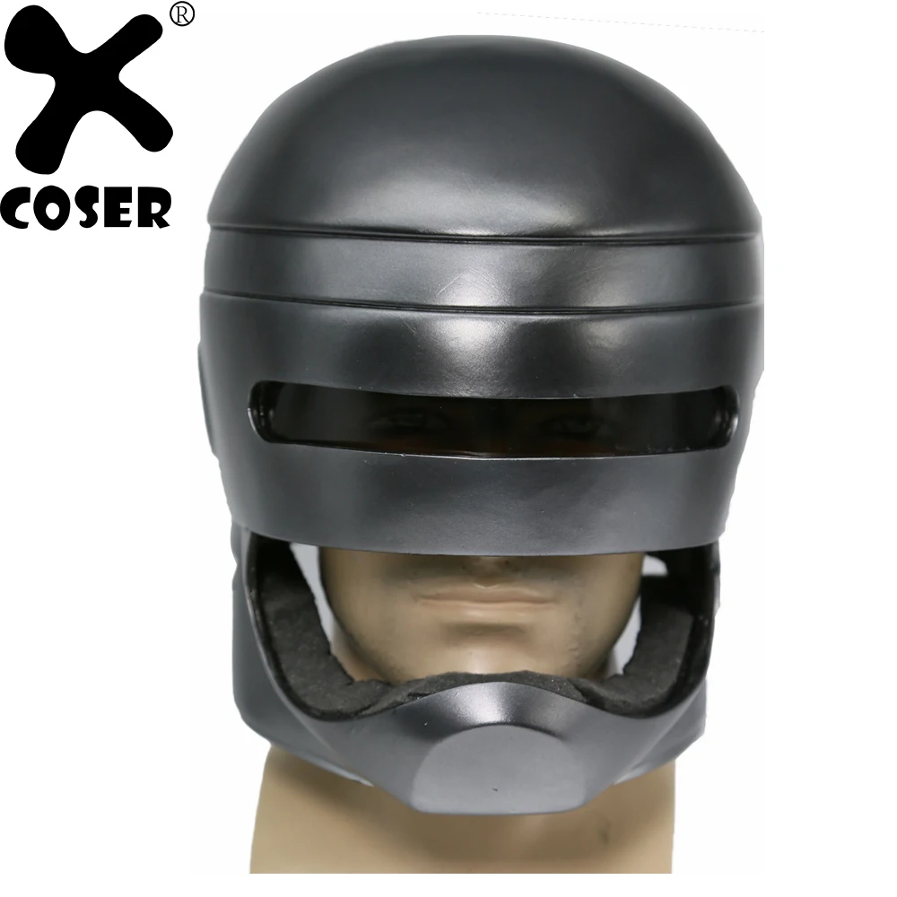 XCOSER механический полицейский 1987 Косплей из фильма шлем Robocop новые крутые