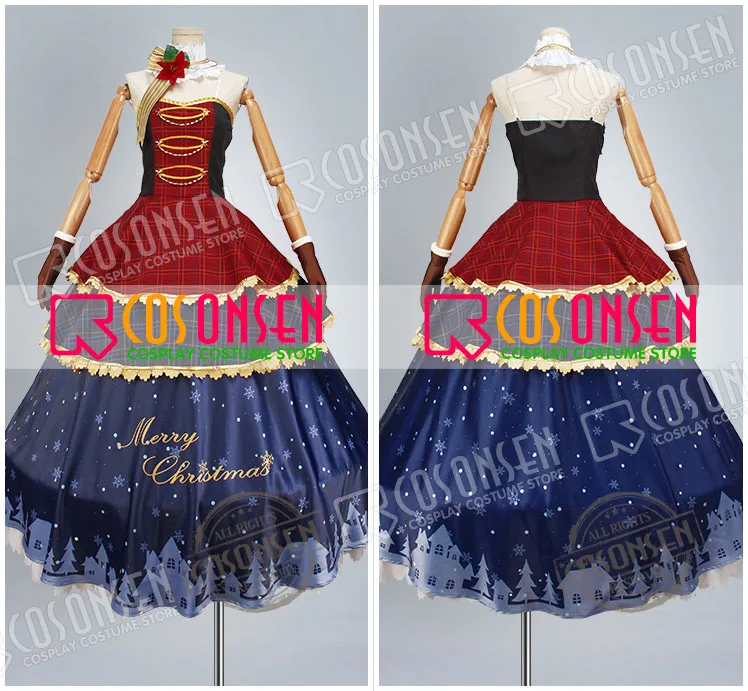 COSPLAYONSEN Love Live! Рождественский костюм для косплея Nozomi Tojo 2016 | Тематическая одежда и