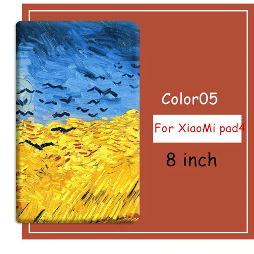 for Mipad4 8inch 05 Mi pad4 plus 10 буквенный Магнитный флип-чехол с масляной росписью для Xiaomi mi Pad 4 Plus pc tablet 10," 8,0 защитный чехол smart Cover - Цвет: for Mipad4 8inch 05