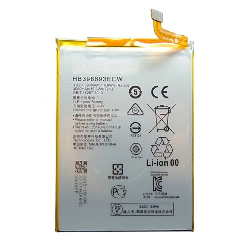 HB396693ECW литий ионный аккумулятор для телефона Huawei Mate 8 NXT AL10 TL00 CL00 mate8|li-ion battery