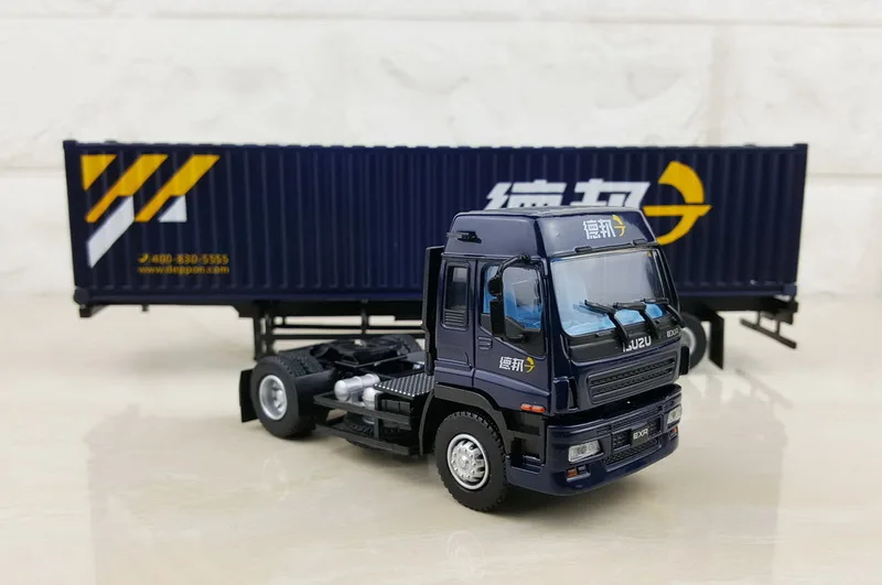 Коллекционная модель из сплава в подарок 1: 1 ISUZU EXZ51K трактор Depon экспресс доставка