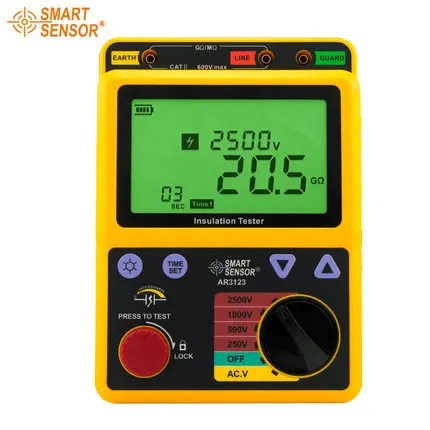

Smart Sensor Fast shipping Voltage Insulation Tester AR3123