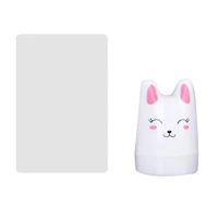 nail art white stamp bunny rabbit stamper cute silicone head printing tools nail stamp plates manicure nail art tool set