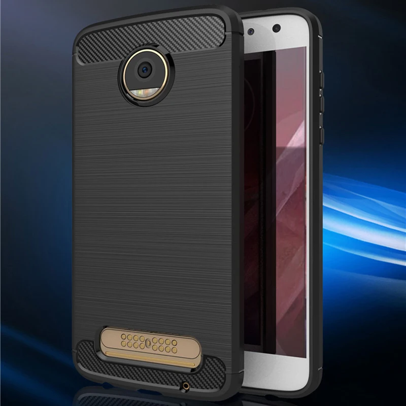 New Case For MOTO Z2/ Z2 Play Cases TPU Silicone Shockproof Back Cover Motorola Anti-knock Phone Shell Rugged Armor |