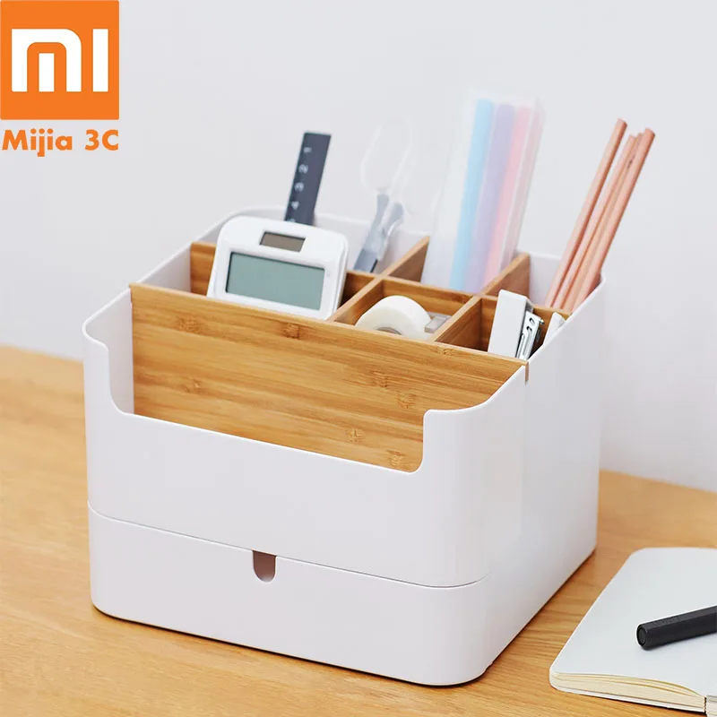 Xiaomi Youpin многоцелевой ящик для хранения Mijia косметический ящик ABS Материал стол поверхность мусора классификация чехол