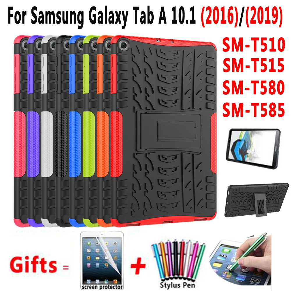 Чехол для Samsung Galaxy Tab A A6 10 1 2016 2019 SM T580 T585 T580N T585N T510 T515 + Защитная пленка на экран