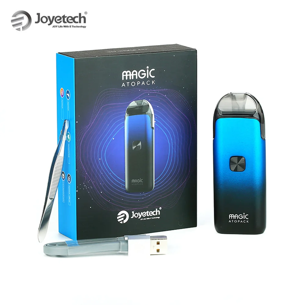 Оригинал Joyetech Atopack Magic Pod kit 1300 мАч батарея с 7 мл картридж NCFilm нагреватель