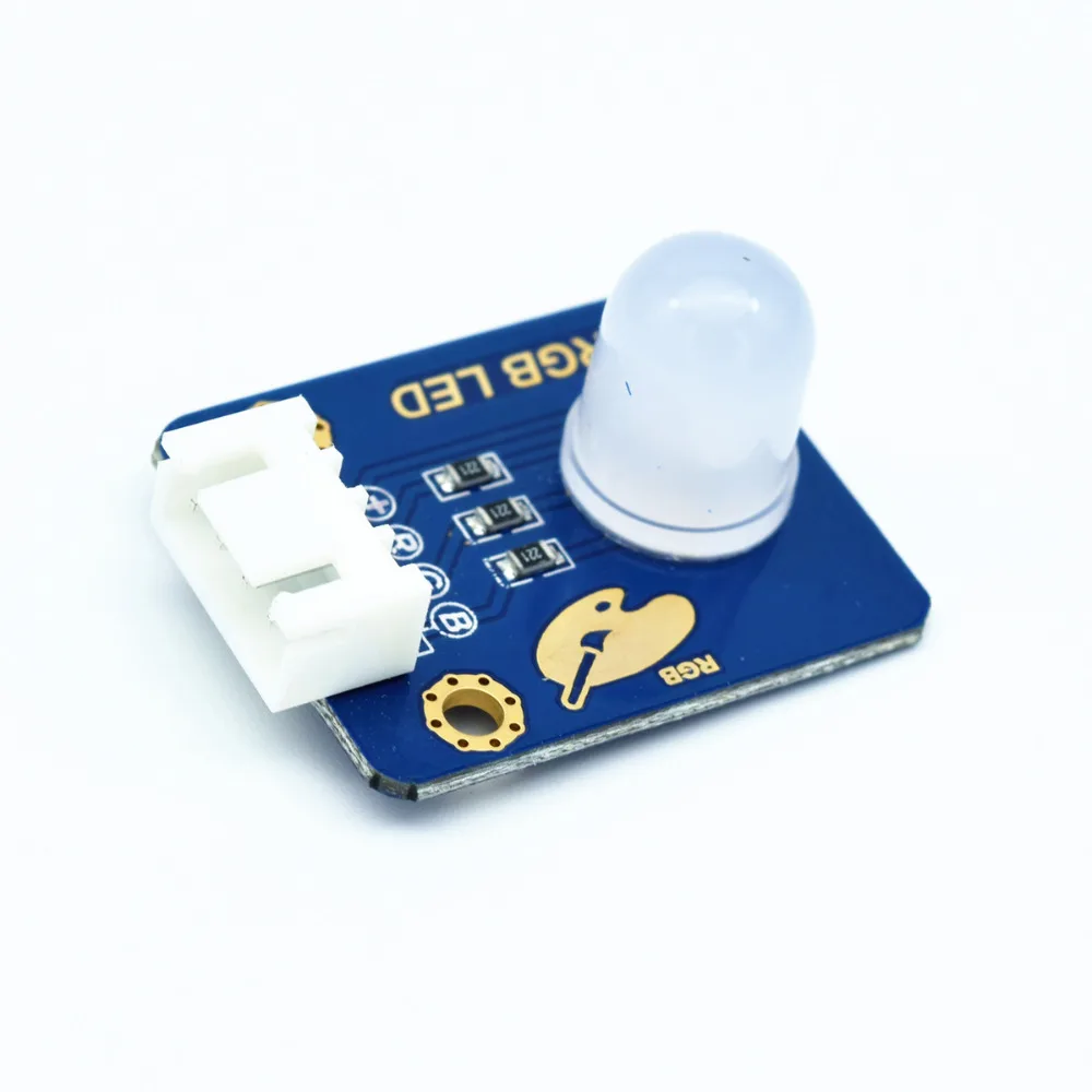 Adeept Новинка 10 мм RGB светодиодный модуль светоизлучающий диод для Arduino Raspberry Pi ARM AVR