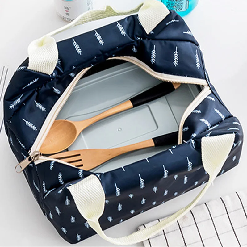 Утолщенные сумки для обеда женщин и девочек Bento Tote Детская Водонепроницаемая