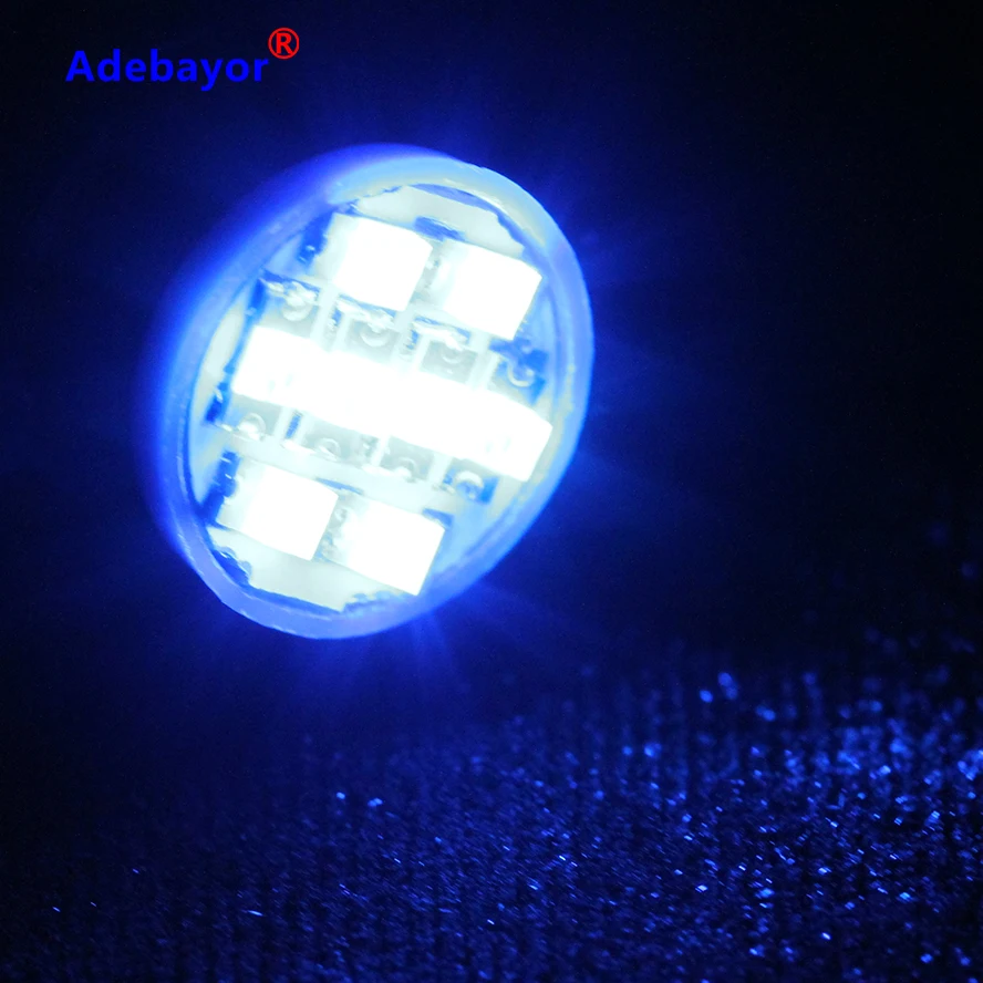 300 X Автомобильный LED T10 194 W5W 8 led 1206 smd 3020 клиновидная лампа 8SMD белый красный синий