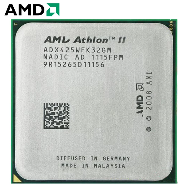 Центральный процессор AMD Athlon II X3 425 Разъем AM2 + AM3 95 Вт 2 7 ГГц 938-pin трехъядерный для
