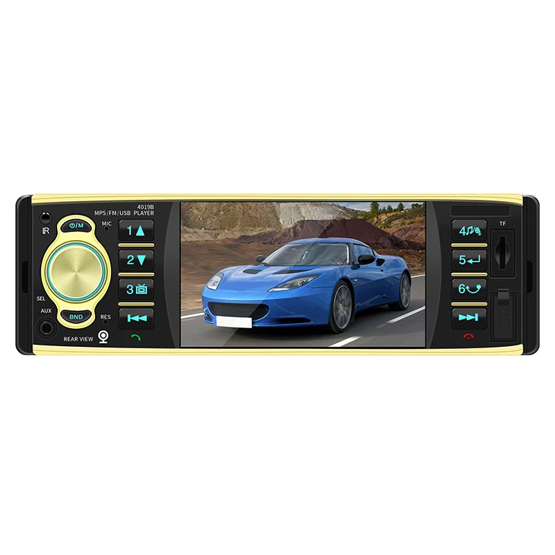 Zeepin 4019 автомобильный MP5 плеер 1 Din 8 дюймов Поддержка записи вождения Bluetooth Handsfree FM HD