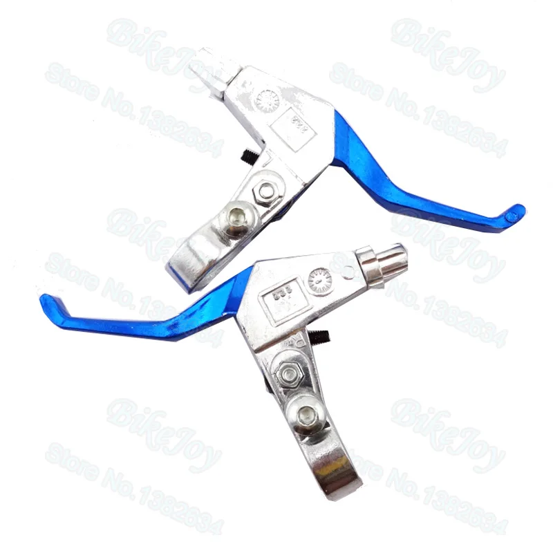 Алюминиевые синие тормозные рычаги для 2-тактного газового скутера квадроцикла