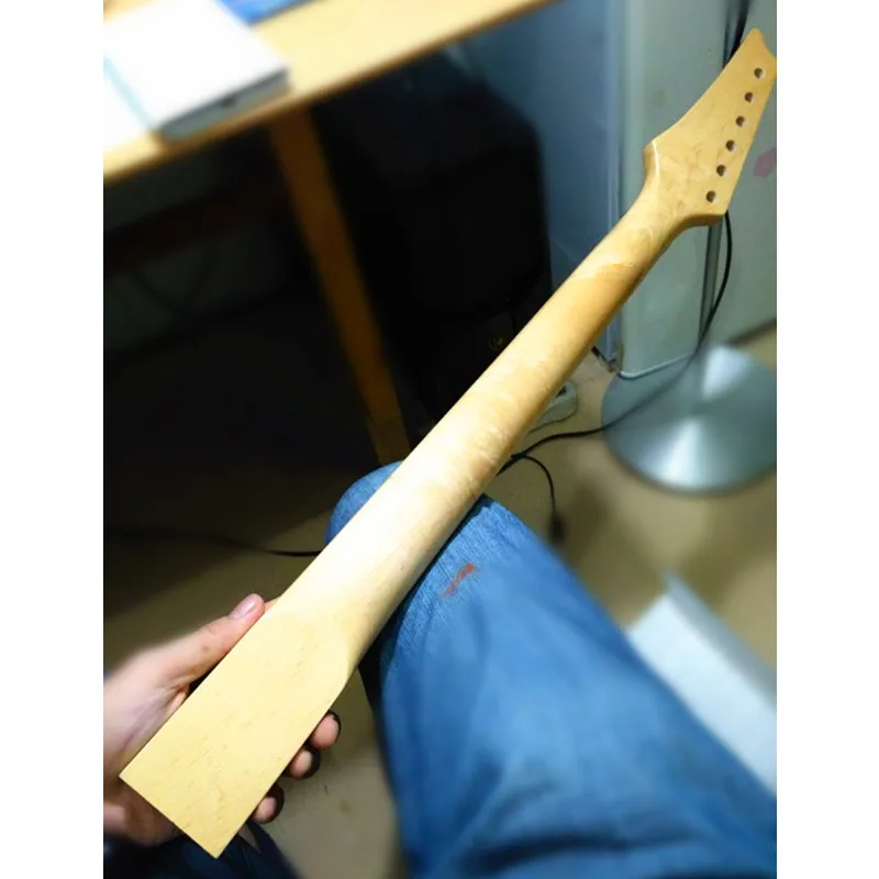 Disado 24 лада Кленовая электрическая гитара Гриф кленовый гриф инкрустация зеленый