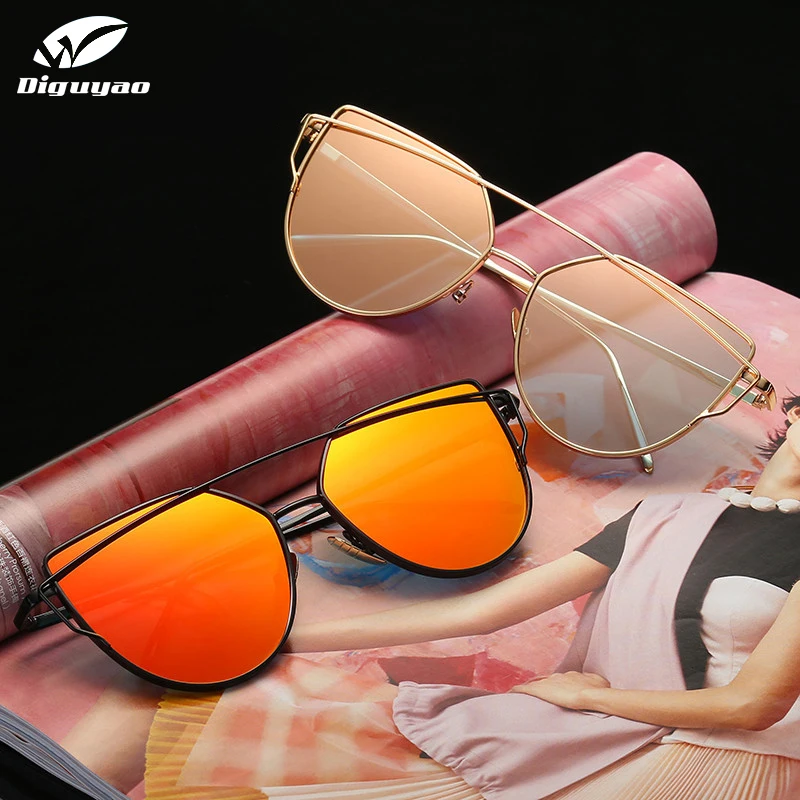 Женские солнцезащитные очки кошачий глаз oculos de sol feminino 2020|aviator brand sunglasses|aviator