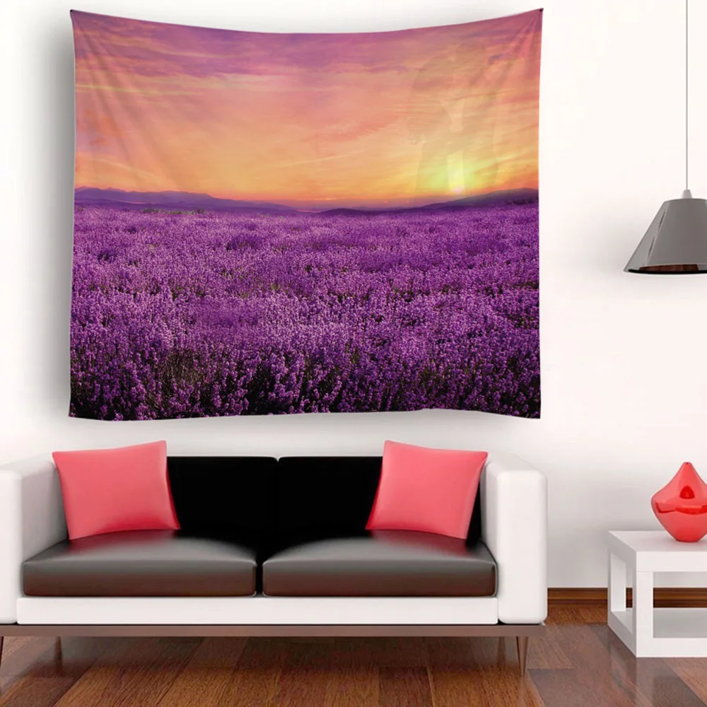 Гобеленовые настенные подвесные пейзажи гобелены закат гобелен с пейзажем для