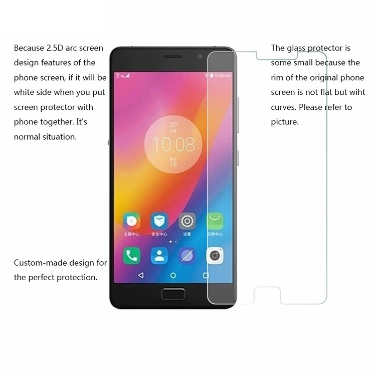 Закаленное стекло для Lenovo A536 A2010 P780 A1000 P70 K5 Plus K6 K3 Note A7000 vibe S1 ZUK Z2 Pro Защитная пленка