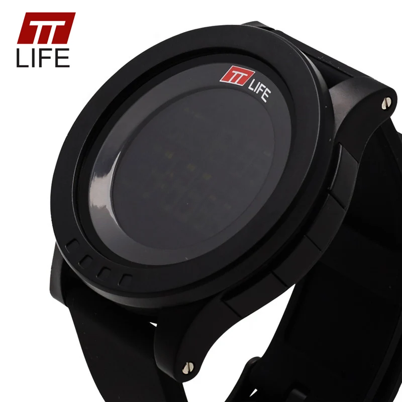 TTLIFE электронный мужские часы цифровой открытый Водонепроницаемый Плавание Watch