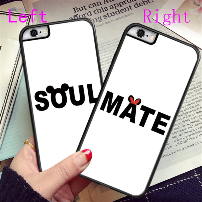 РОДСТВЕННАЯ душа Микки Маус Пара Дело Лучшие Подарки для Любителей Крышка sony X XA z5