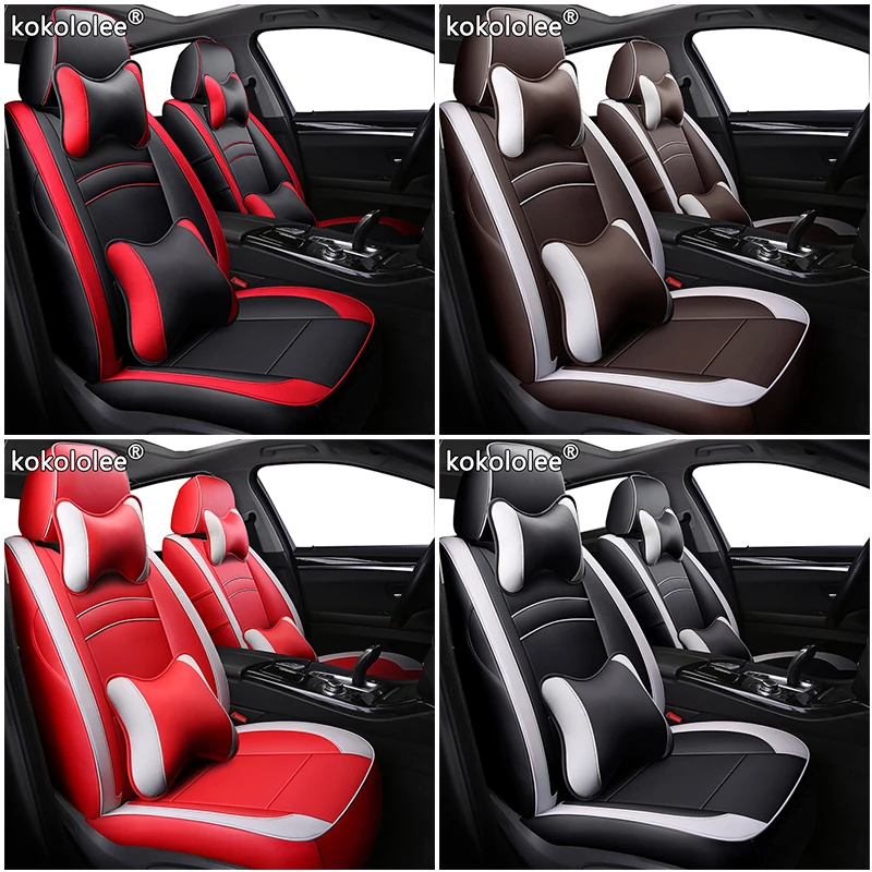 

kokololee leather car seat cover for Dodge Caliber Avenger JOURNEY Challenger make custom Automobiles Seat Covers car seats