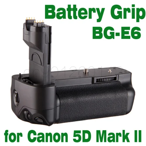 Вертикальный батарейный блок для Canon EF 5D Mark II 5D2 BG E6 с держателем батарейки