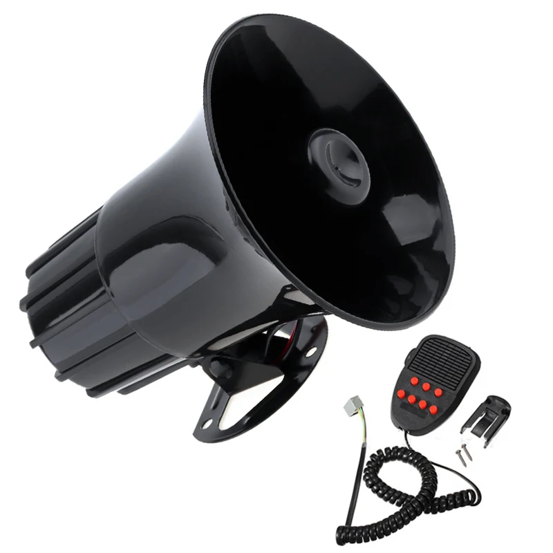 12 В 50 Вт 7 звуков 300 дБ сигнал Wehicle Лодка Автомобиль Мотоцикл фургон|trucks siren|horn autoloud