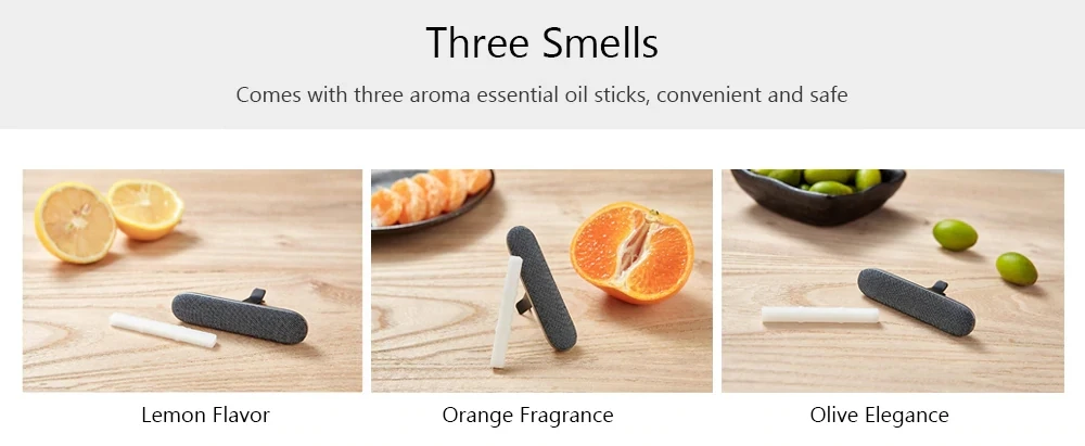 

xiaomi G-Uildford Car Exhaust Air incense Diffuser Extract Perfume Eliminate Odor Mijia Intelligent Gas Freshener Plant