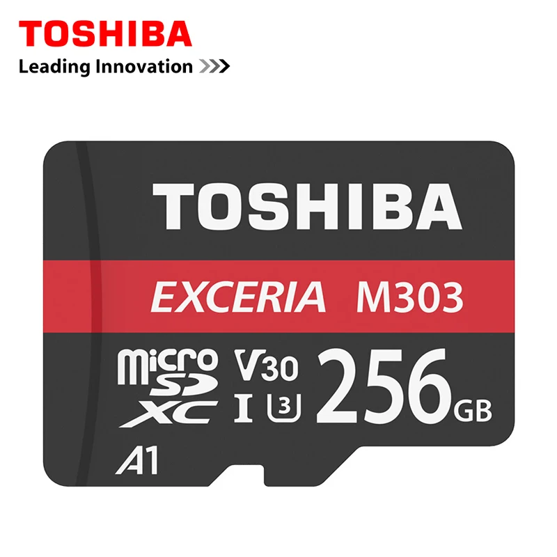 TOSHIBA EXCERIA M303 слот для карт памяти 128 Гб 64 Гб MicroSDXC макс до 98 МБ/с. микро SD карты SDHC-I 16G U3 V30 TF карта для Full HD видео в формате 4K