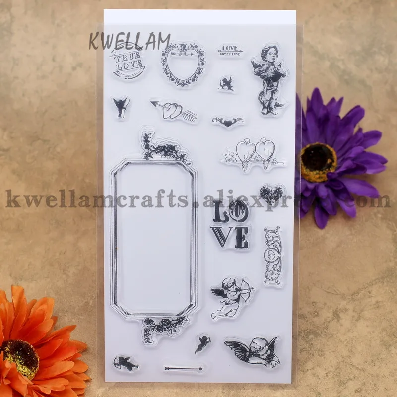 Картинка для скрапбукинга с надписью TRUE LOVE SWEET 10x20 см KW7030129|clear stamps|rubber stamptransparent stamp