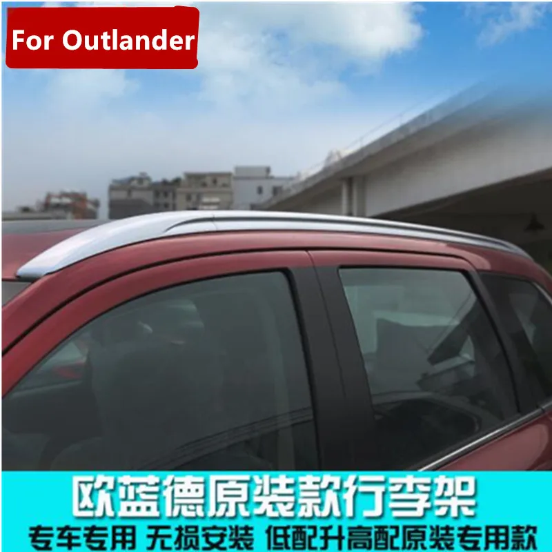 Для Mitsubishi Outlander 2013 2019 6 шт./компл. багажа Багажник на крыше багажник крышу