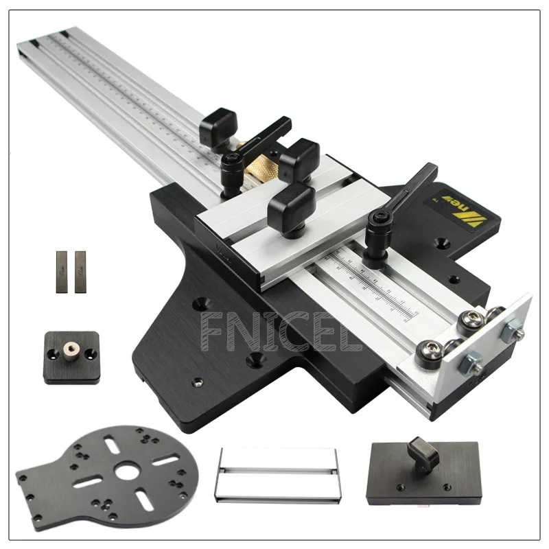 

Universal Engraving Machine Guide Rail Linear Slide Orbit for Engraving Straight and Round for Woodworking DIY
