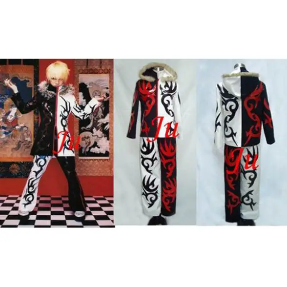

Gazette Ruki Visual J Rock Jacket Pants Cosplay Costume Tailor-made[CK599]