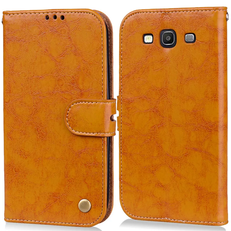 Чехол для Samsung Galaxy S3 i9300 кожаный чехол-бумажник с откидной крышкой Neo i9301 Duos i9300i