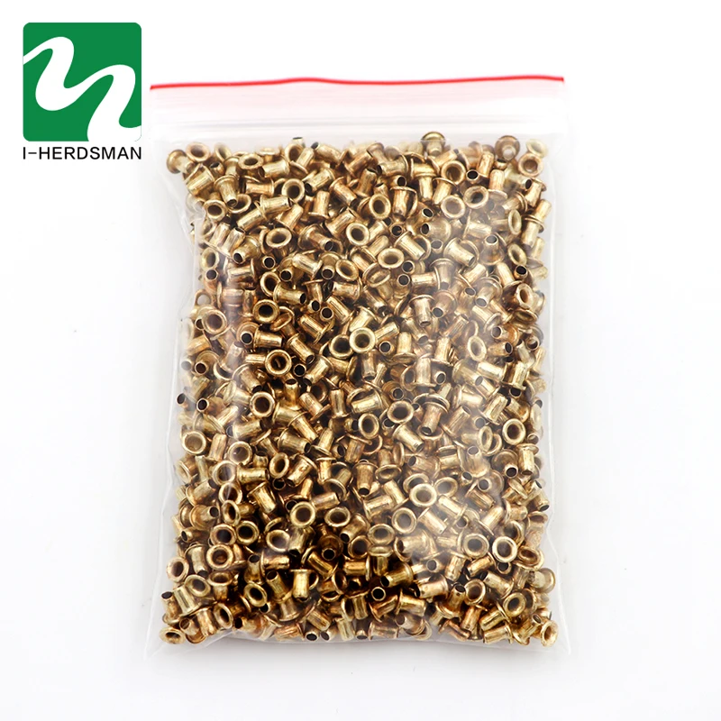 

3300 Pcs Italian Beekeeping Nest Box Threading Hole Nest Box Nest Foundation Copper Eye Beekeeping Tools