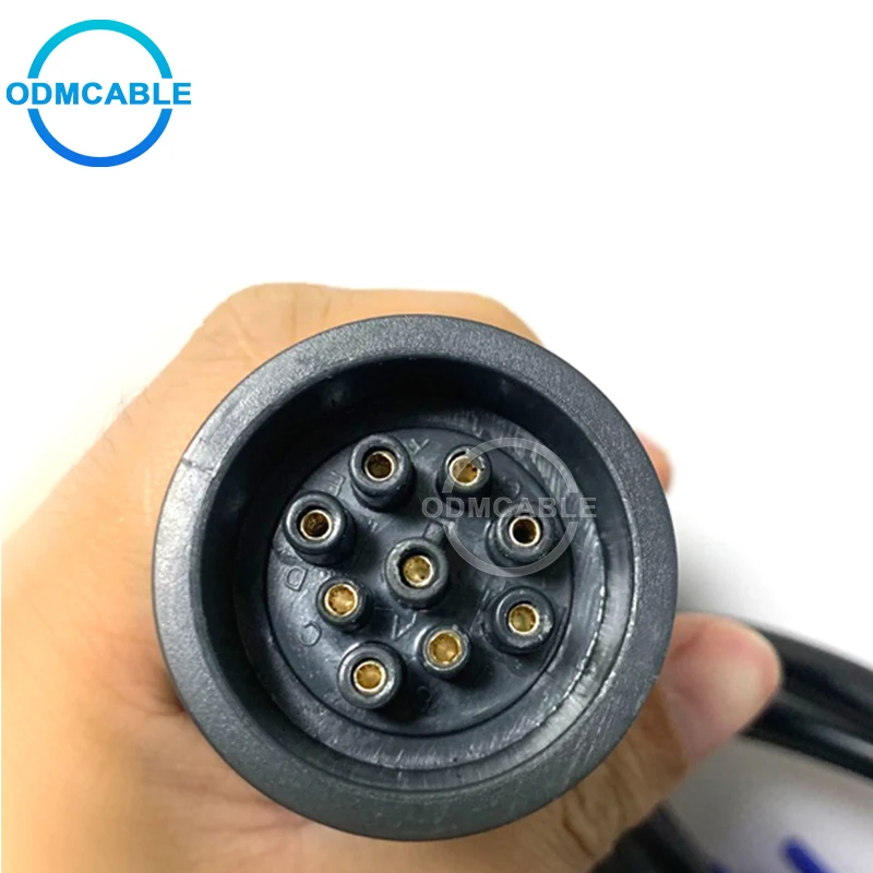 Голландский электронный сервис-инструменты protcol CNH адаптер 380002884 CNH EST сельскохозяйственная конструкция диагностический инструмент