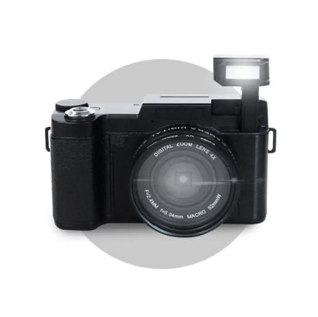 HIPERDEAL цифровая камера новая мода 24MP Ultra HD 2,7 K камера флип-экран и убираемый фонарик цифровая камера May31
