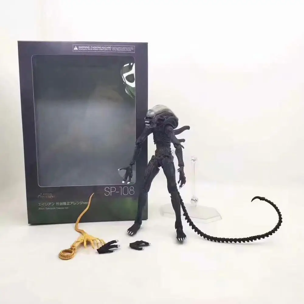 Экшн-фигурки из серии Figma SP-108 фильм инопланетянин Facehugge ПВХ подвижная Коллекция