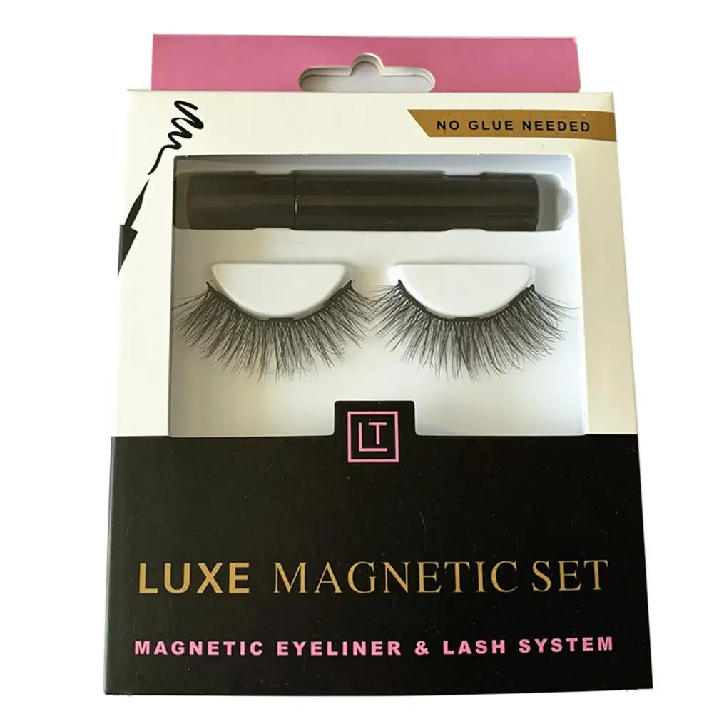 5 мл Магнитная подводка для глаз с Набор накладных ресниц гель бесплатно