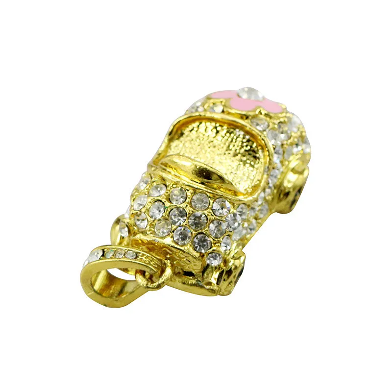 Хрустальные спортивные автомобильные USB флэш-накопители мини металлический