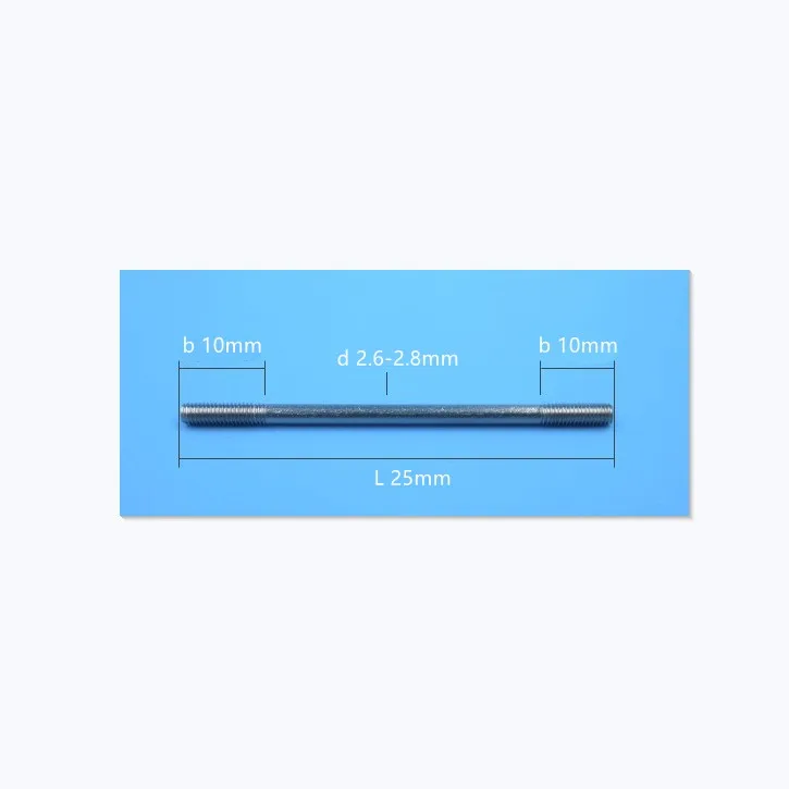 10 шт. стержни из нержавеющей стали M3 L25-300mm 30/40/50/60/75/85/100/120 | Игрушки и хобби