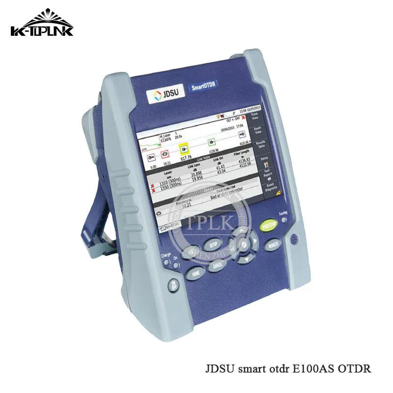 Высокая производительность E100AS Smart OTDR оптический временной рефлектометр 30/30 дБ SM