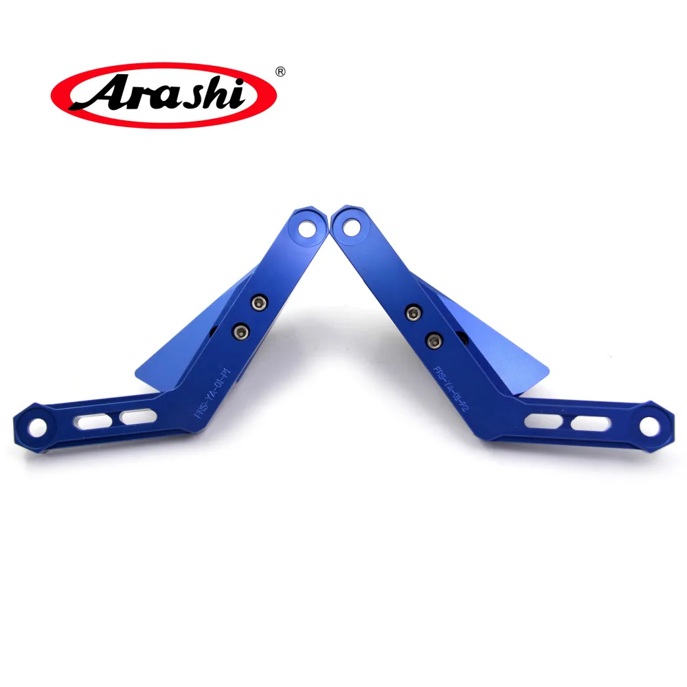 Arashi 2 шт. MT 09 CNC ползунок для двигателя крышка защитная колодка YAMAHA MT09 FZ09 2014 2015 2016 2017