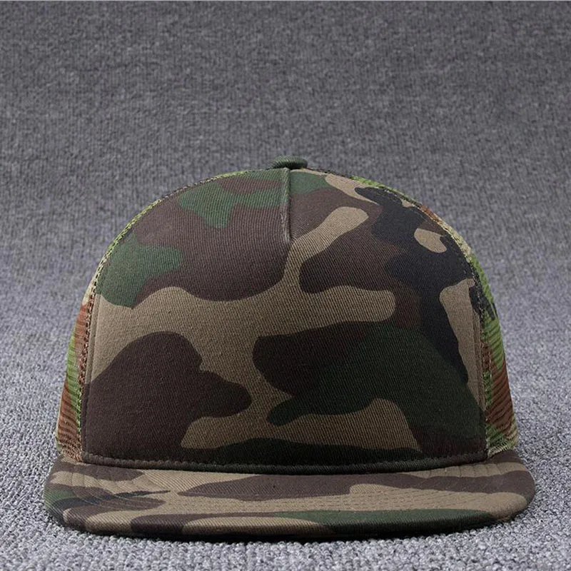 Новинка 2017 года стильное Высокое качество сетки камуфляж Snapback шляпа хип-хоп