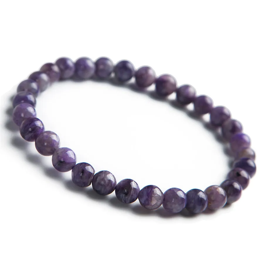 Подлинные натуральные фиолетовые драгоценные камни Charoite лечебный камень бусины
