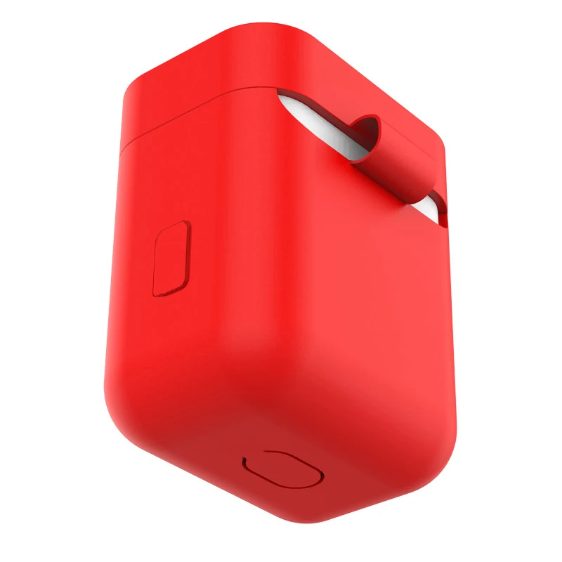 Защитный чехол для Xiaomi Airdots Pro TWS гарнитура силиконовый чехол с карабином для Xiaomi Air наушники зарядка коробка
