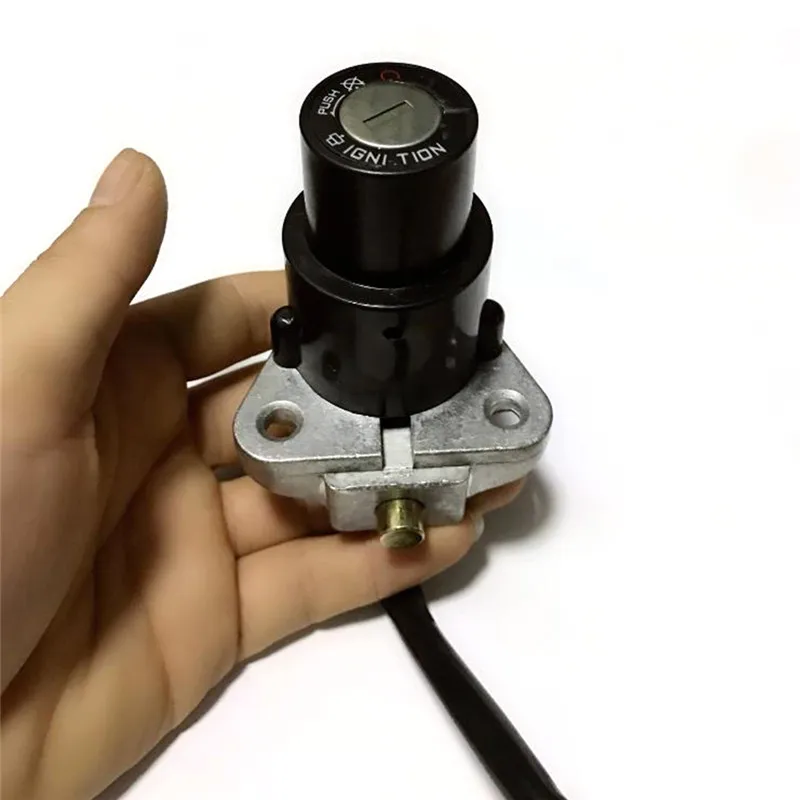 Мотоциклетный Замок зажигания в сборе 3Pin 2 клавиши подходит для DT125