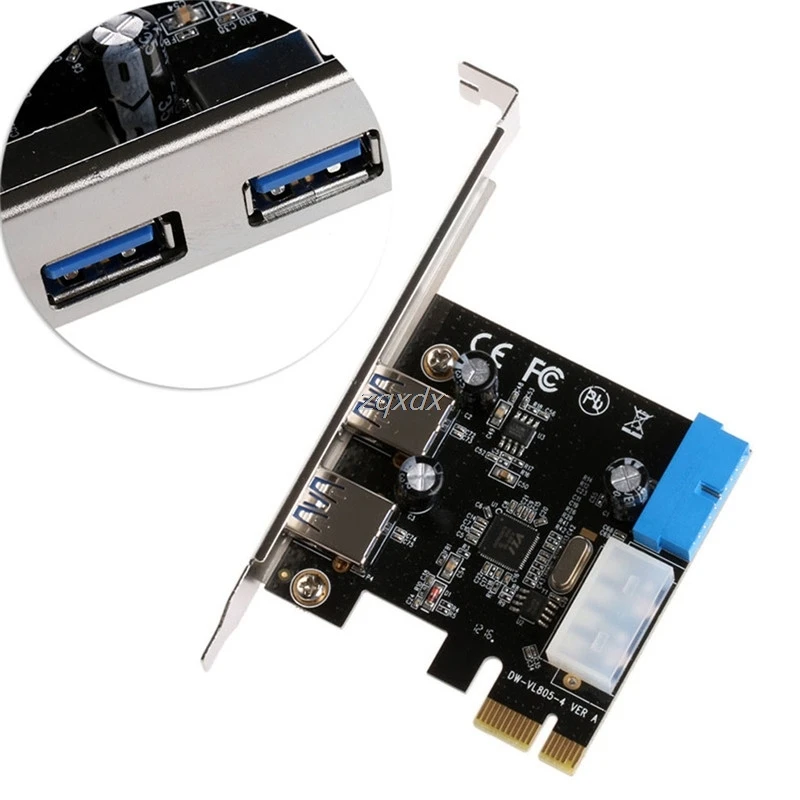 Супер скоростная 5 гбит/с 4 контактная и 20 PCI 2 порта USB 3 0 передняя панель с